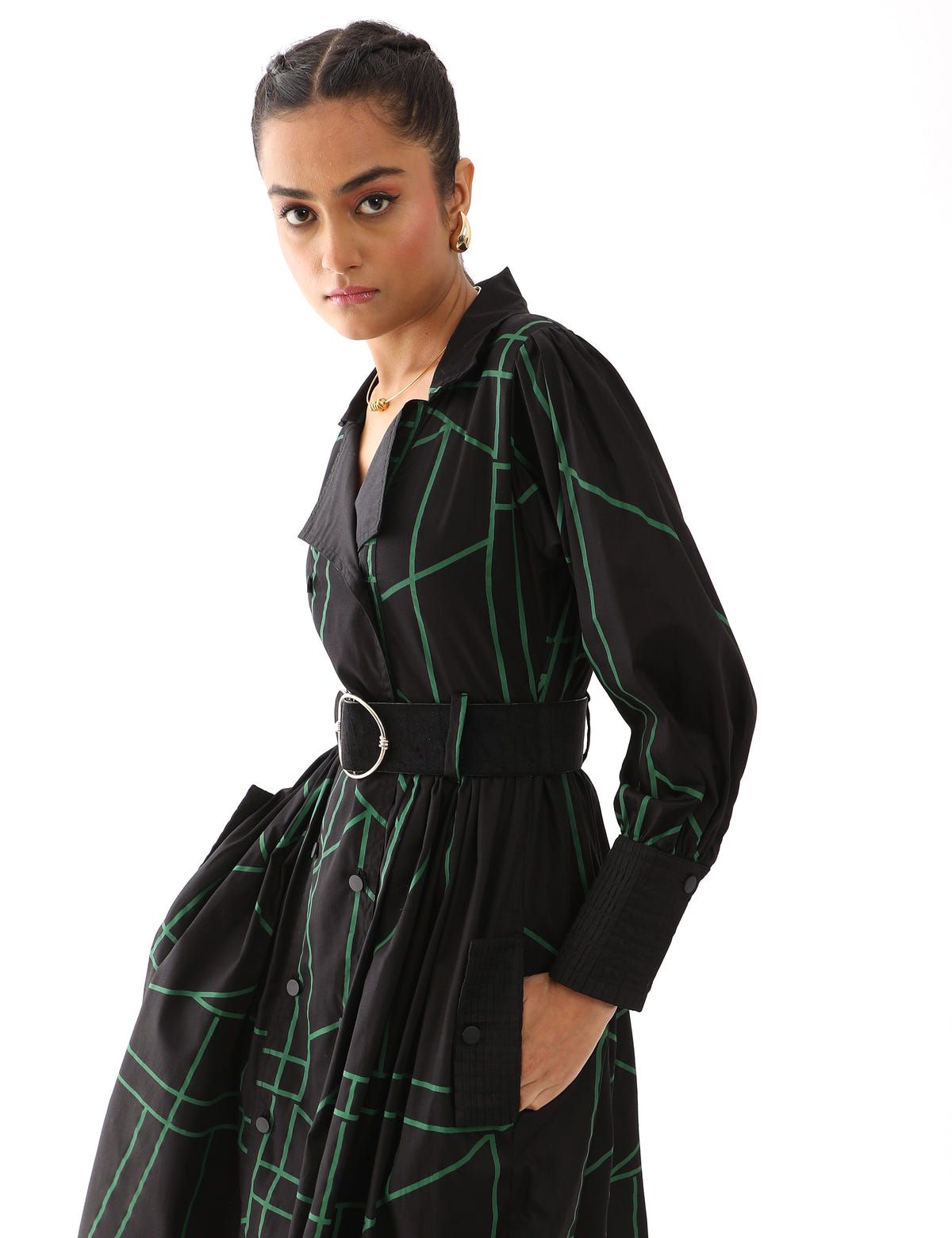 MILO DRESS - BLACK - image 4
