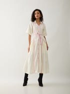 MORRIS DRESS - OFF WHITE view 1