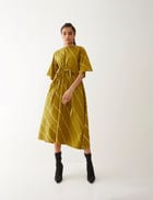 DEVON DRESS - GOLD view 1