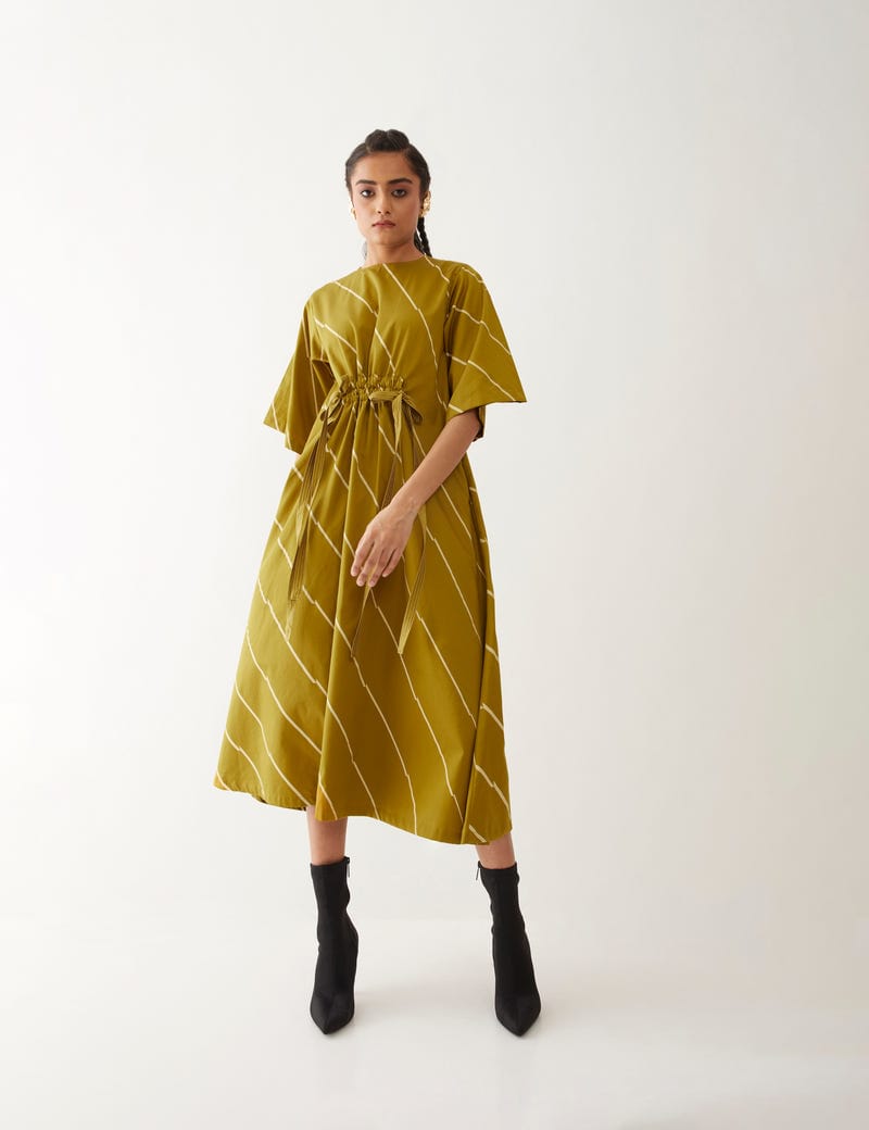 DEVON DRESS - GOLD
