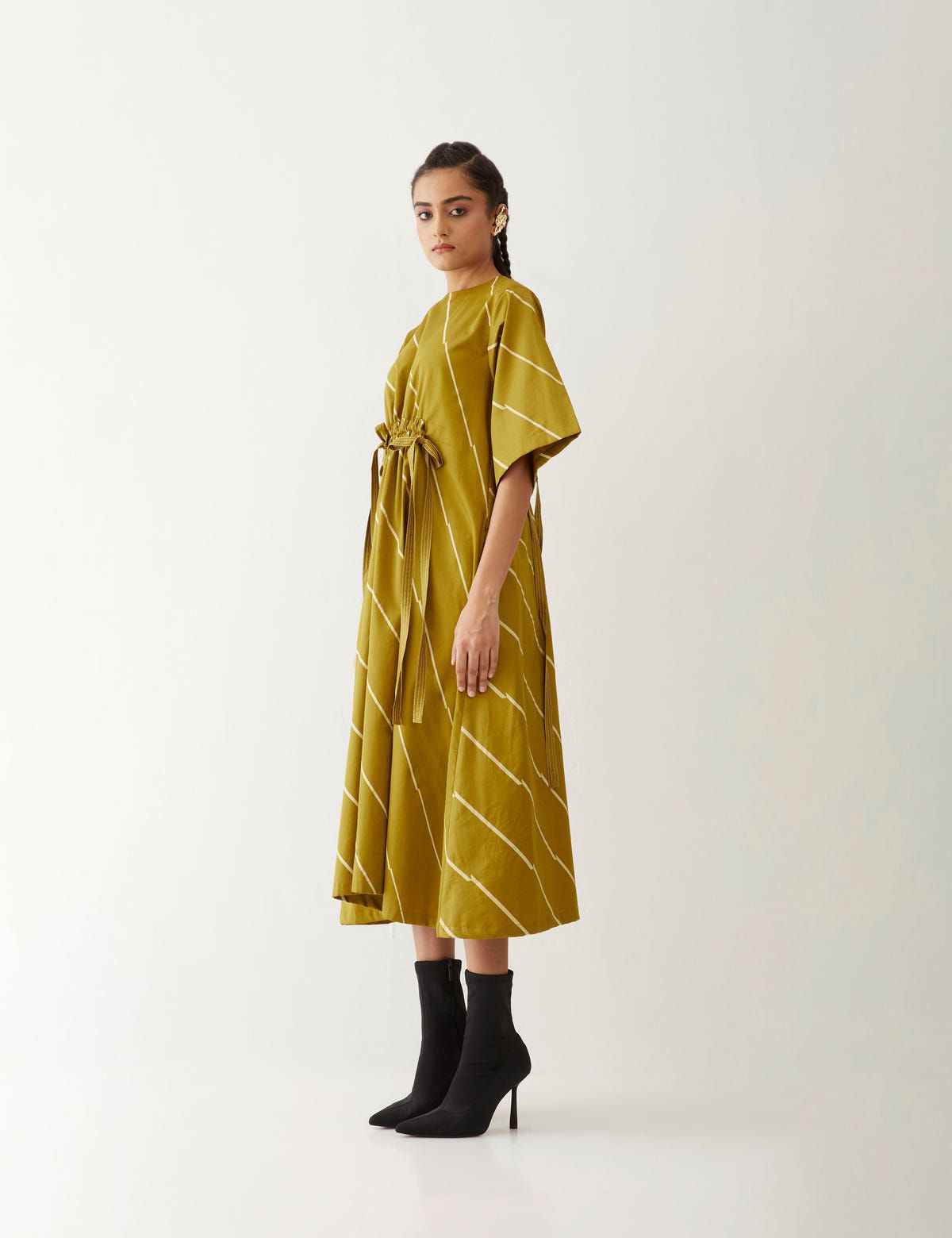 DEVON DRESS - GOLD - image 2