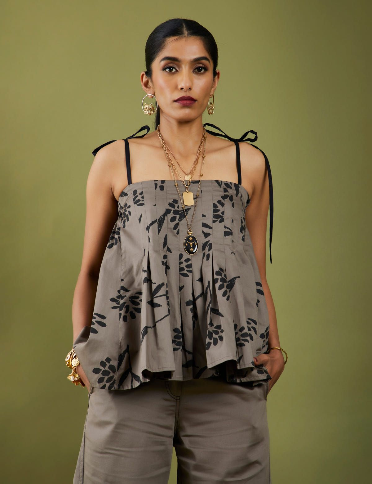VIKA TOP - ASH GREY - image 3