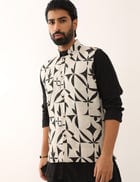 STENCIL BANDI - IVORY view 1