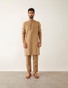 FEZ KURTA SET - KHAKI view 2