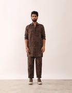 KARAN GATSBY SHIRT - BROWN view 2