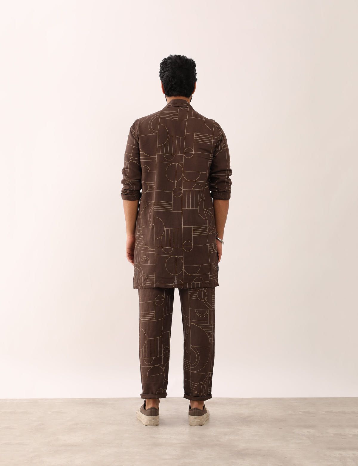 KARAN GATSBY SHIRT - BROWN - image 4
