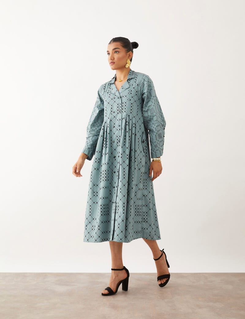 YOKO DRESS - SMOKE