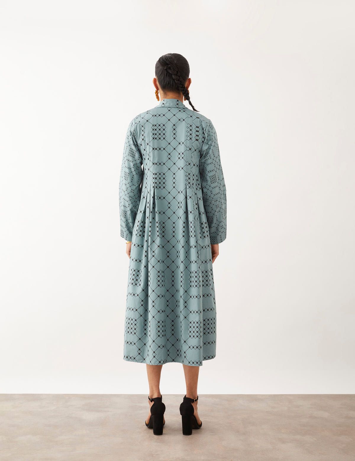 YOKO DRESS - SMOKE - image 4