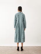 YOKO DRESS - SMOKE view 4