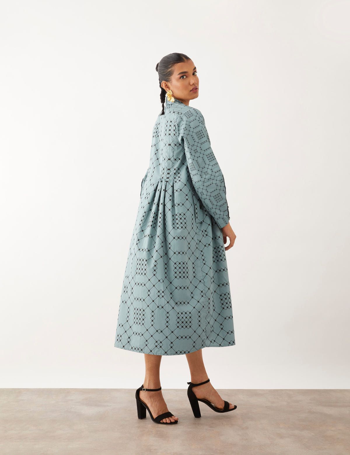 YOKO DRESS - SMOKE - image 5