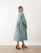 YOKO DRESS - SMOKE view 5