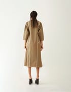 MARTHA DRESS - MUSHROOM view 3