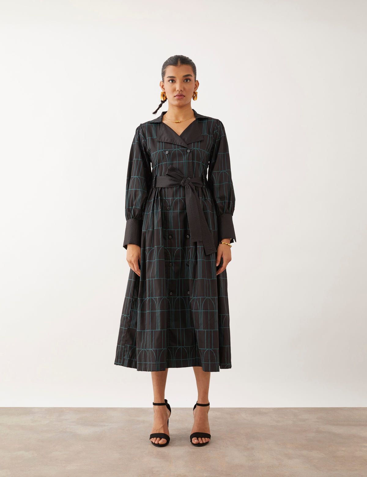 MILORI DRESS - BLACK ARCHES - image 2