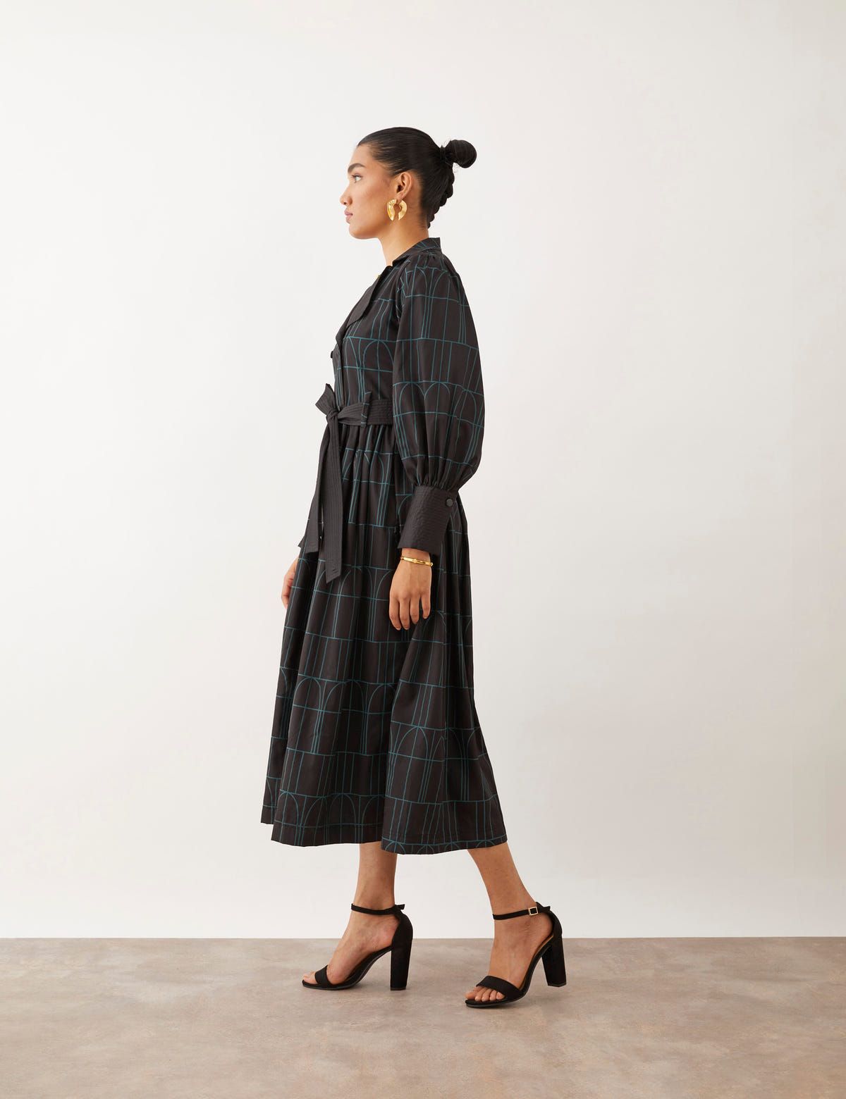 MILORI DRESS - BLACK ARCHES - image 3