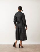 MILORI DRESS - BLACK ARCHES view 4