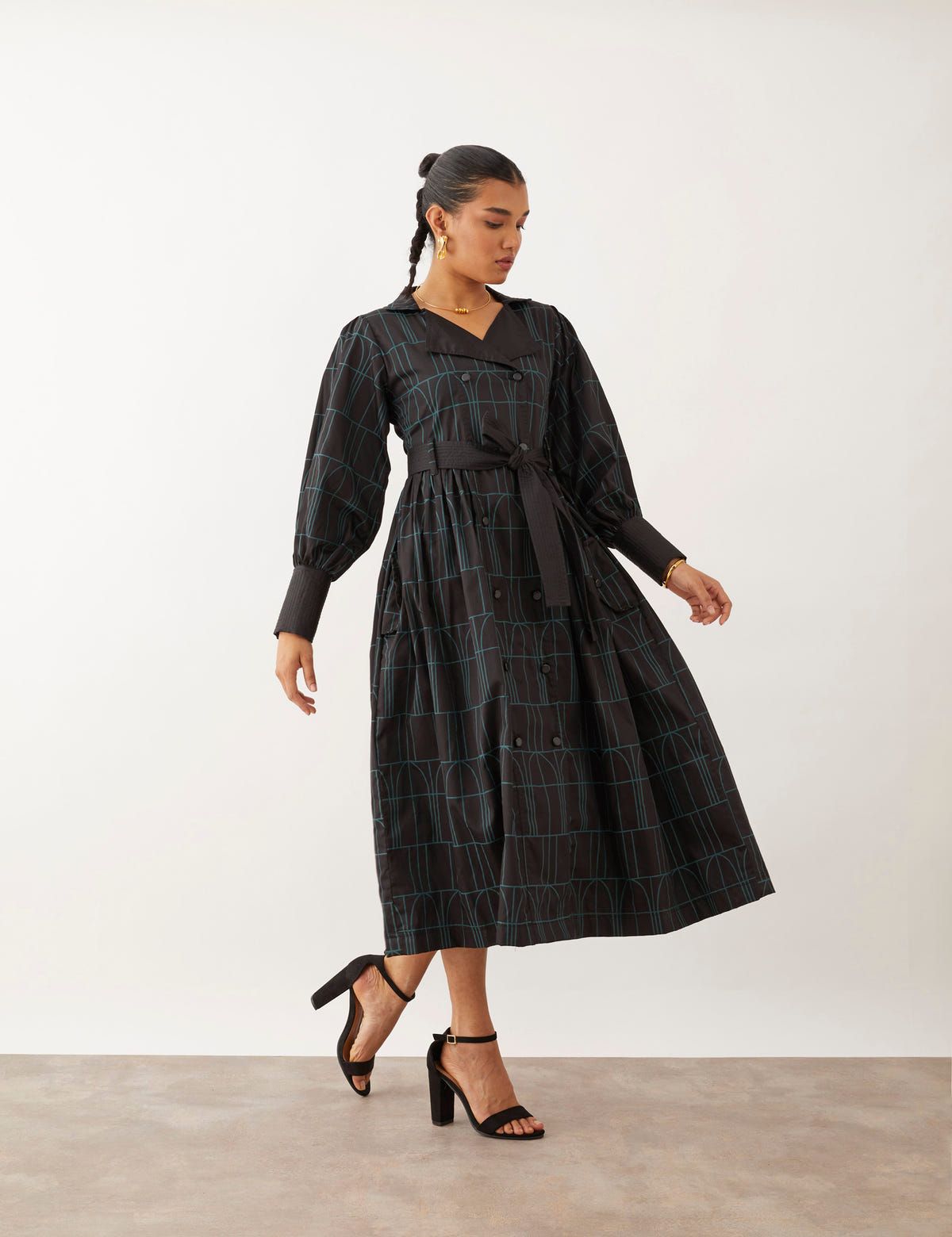 MILORI DRESS - BLACK ARCHES - image 5