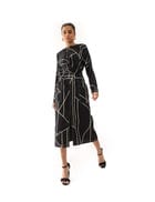 NORI DRESS - BLACK view 1