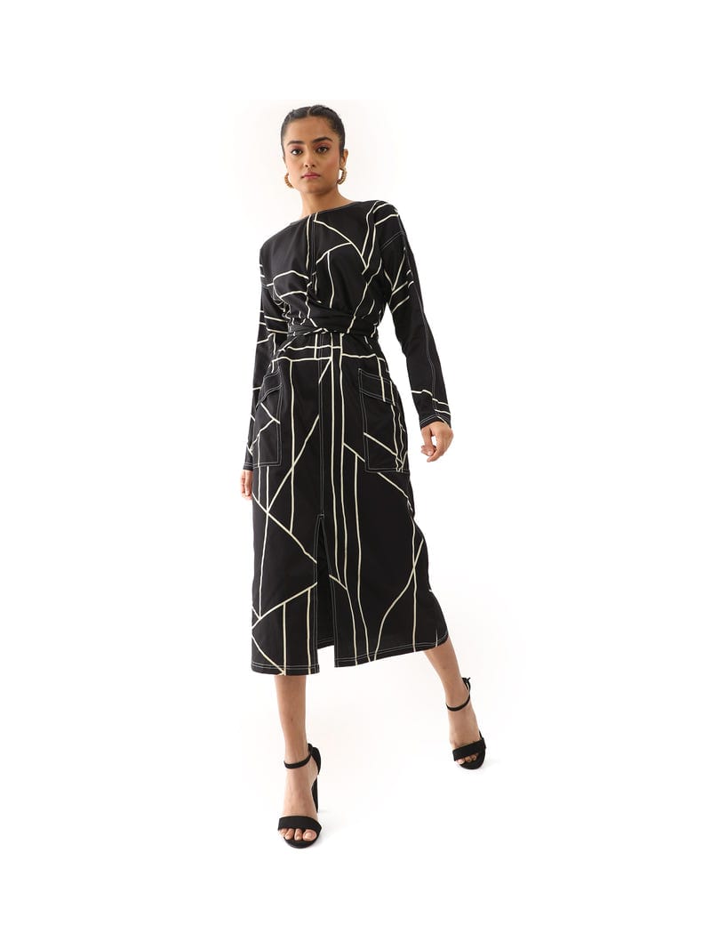 NORI DRESS - BLACK