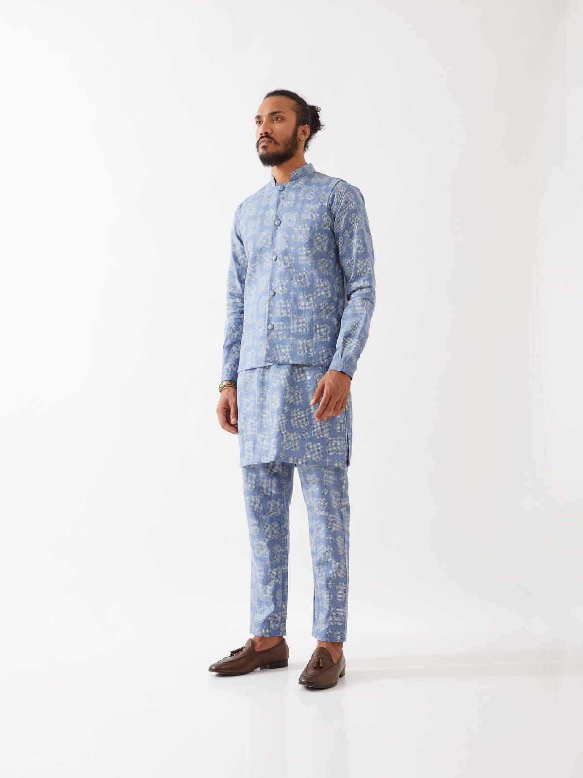 ARLO FLORA BANDI  - BLUE - image 4