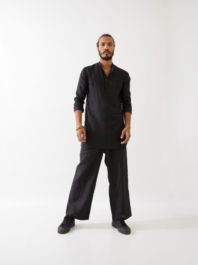 FINN KURTA - BLACK