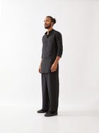 FINN KURTA - BLACK view 3