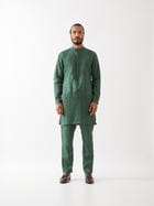 GABRIEL KURTA SET - GREEN view 3