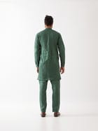 GABRIEL KURTA SET - GREEN view 5