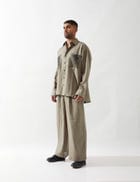 BLAISE FARM SHIRT SET - OLIVE view 2