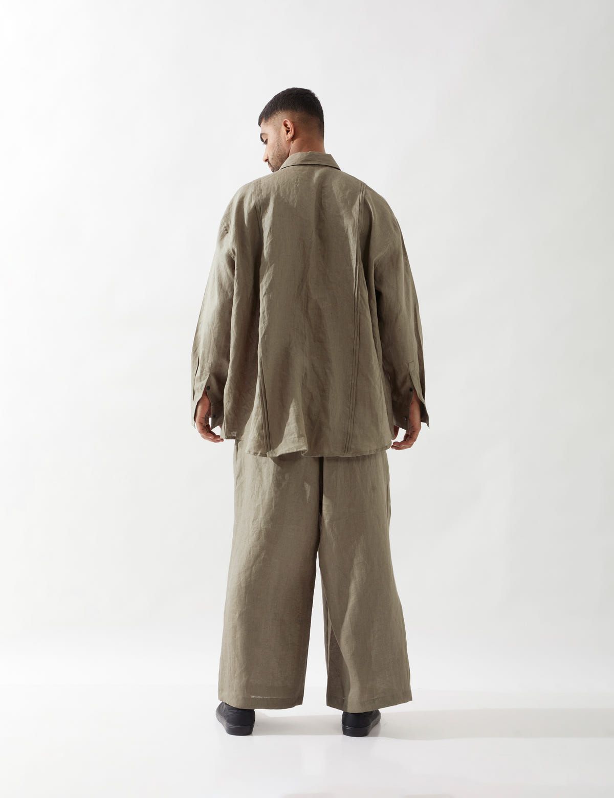 BLAISE FARM SHIRT SET - OLIVE - image 3