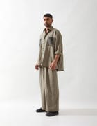 BLAISE FARM SHIRT SET - OLIVE view 5