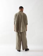 BLAISE FARM SHIRT SET - OLIVE view 6