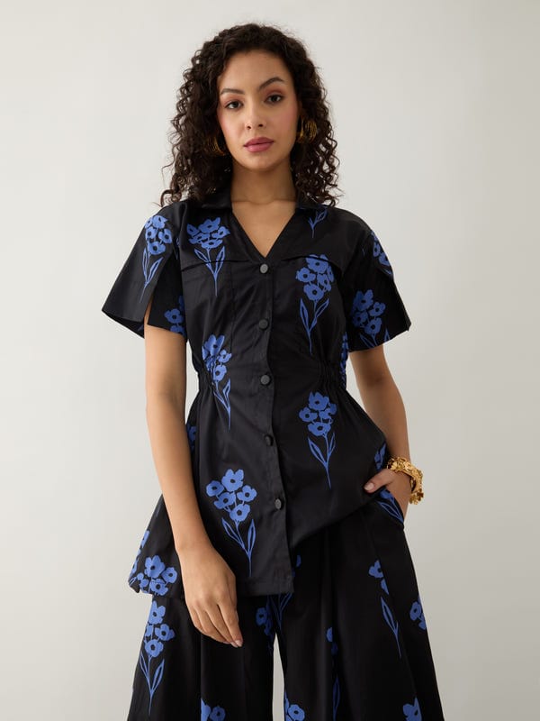 SON OF A NOBLE - SNOB — BOMBAY SHIRT - BLACK