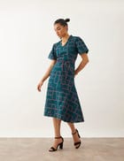 DAICHI DRESS - MOSS view 2
