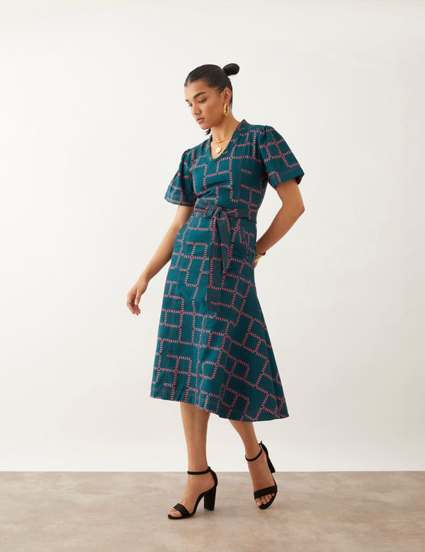 SON OF A NOBLE - SNOB — DAICHI DRESS - MOSS