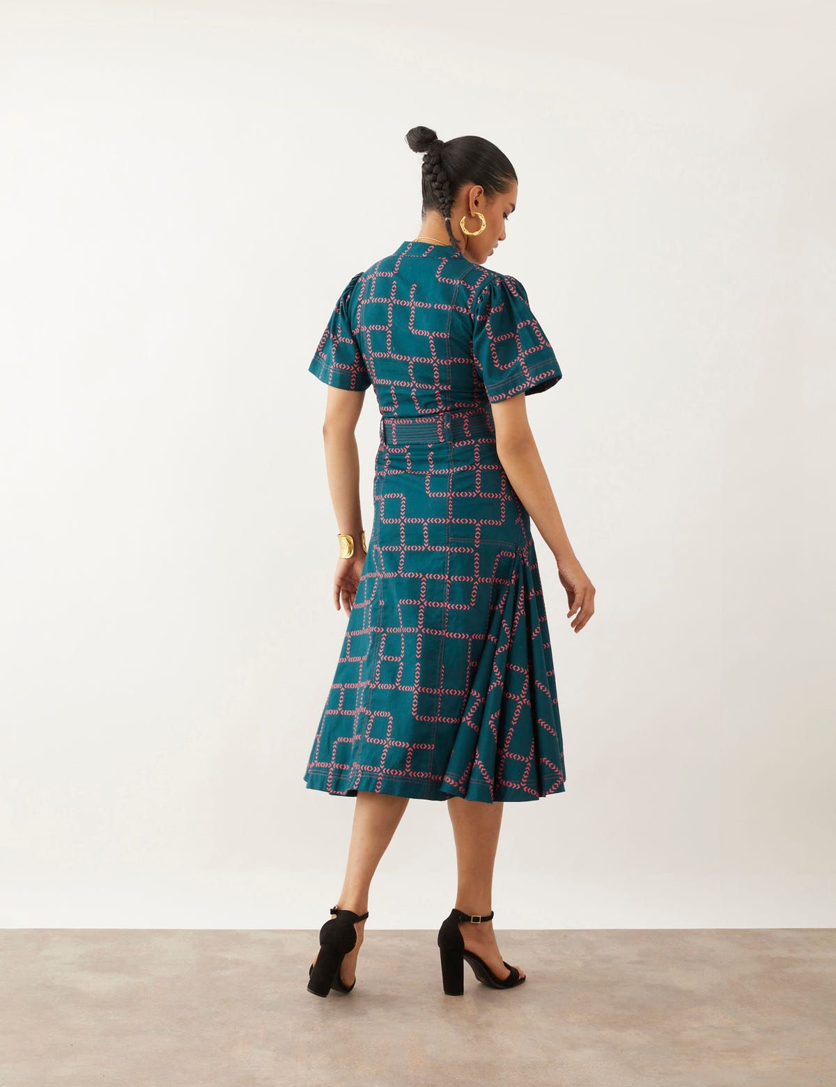 DAICHI DRESS - MOSS - image 4