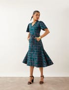 DAICHI DRESS - MOSS view 5