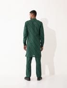 DARIS BIAS KURTA SET- GREEN view 4