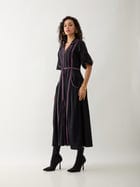 MORRIS DRESS - BLACK view 2