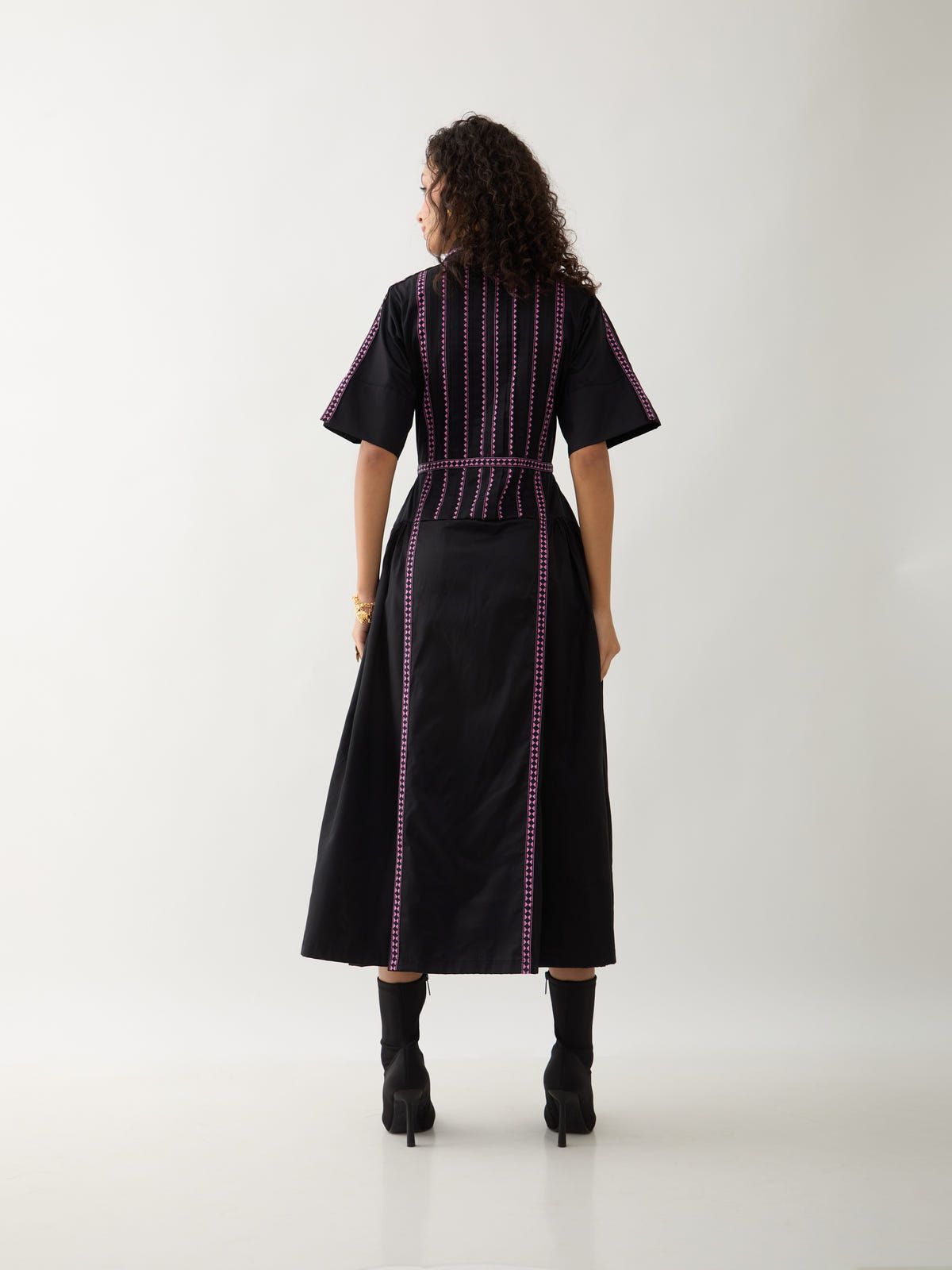 MORRIS DRESS - BLACK - image 3
