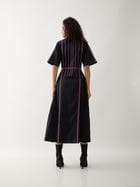 MORRIS DRESS - BLACK view 3