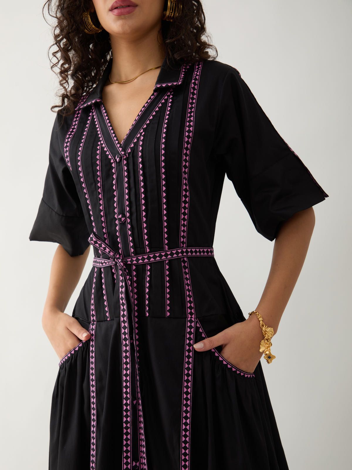 MORRIS DRESS - BLACK - image 5