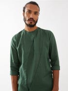 THEO KURTA SET - GREEN view 5