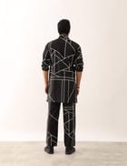 KABIR GLASS SHIRT- BLACK view 4