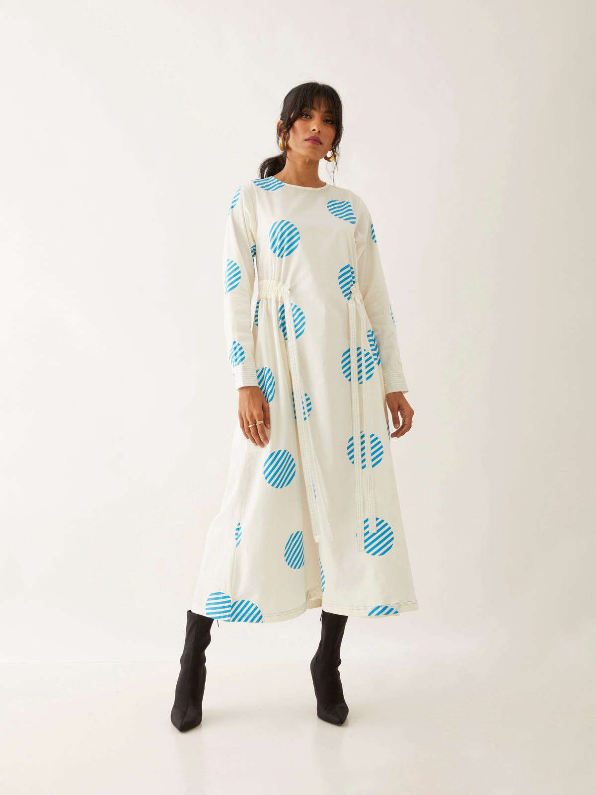 AMORE DRESS - OFF WHITE - image 4
