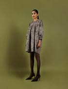 ASTRIX DRESS - ASH GREY view 2