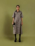 SONNET DRESS - ASH GREY view 1
