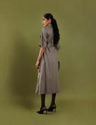 SONNET DRESS - ASH GREY view 3