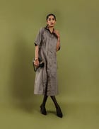 SONNET DRESS - ASH GREY view 6