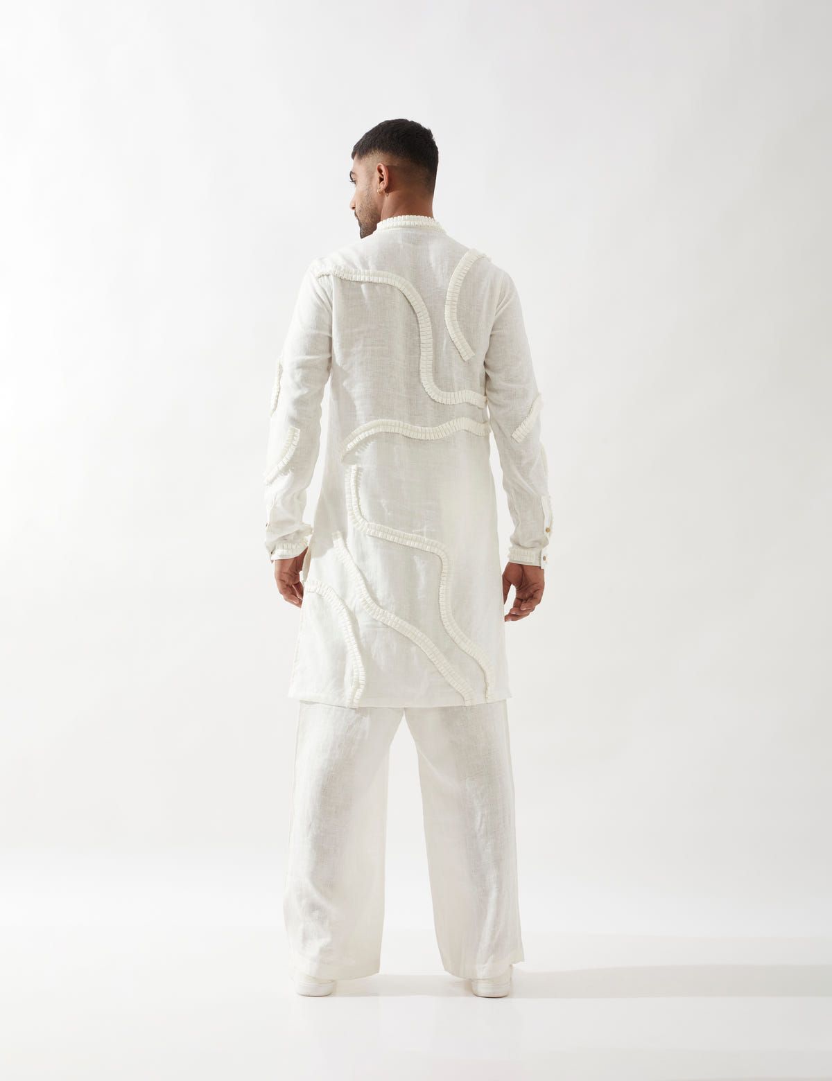 FELIX KURTA SET - WHITE - image 4