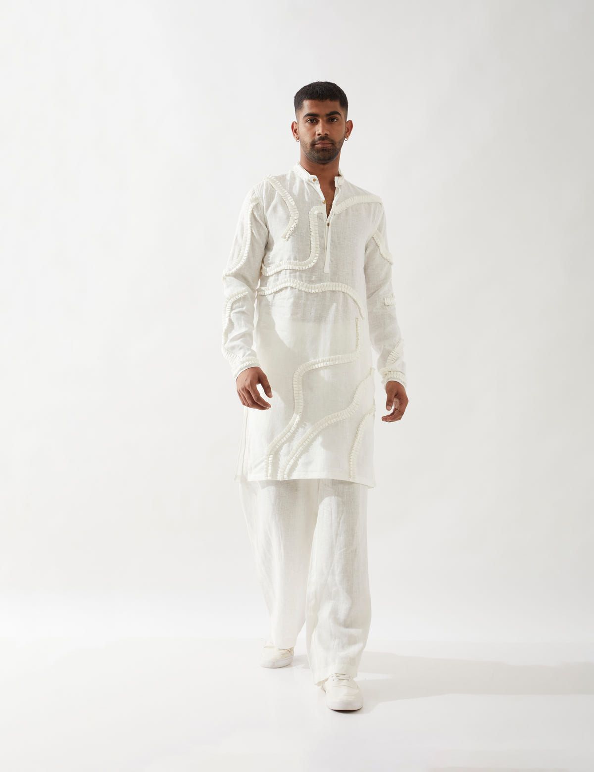 FELIX KURTA SET - WHITE - image 5